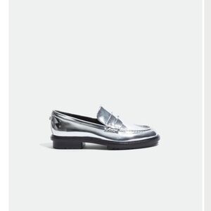 Stylish Silver Loafers for Women